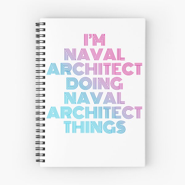 Item preview, I'm Naval Architect Doing Naval Architect Things Retro Neon designed and sold by SVPOD.