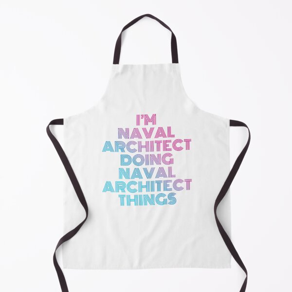 Item preview, I'm Naval Architect Doing Naval Architect Things Retro Neon designed and sold by SVPOD.