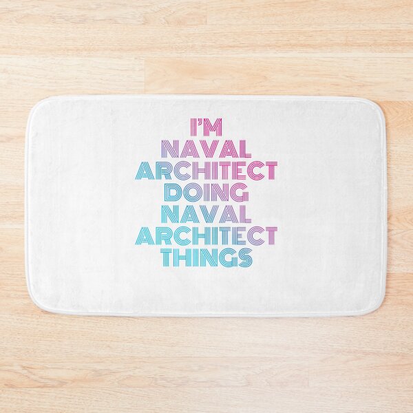 Item preview, I'm Naval Architect Doing Naval Architect Things Retro Neon designed and sold by SVPOD.