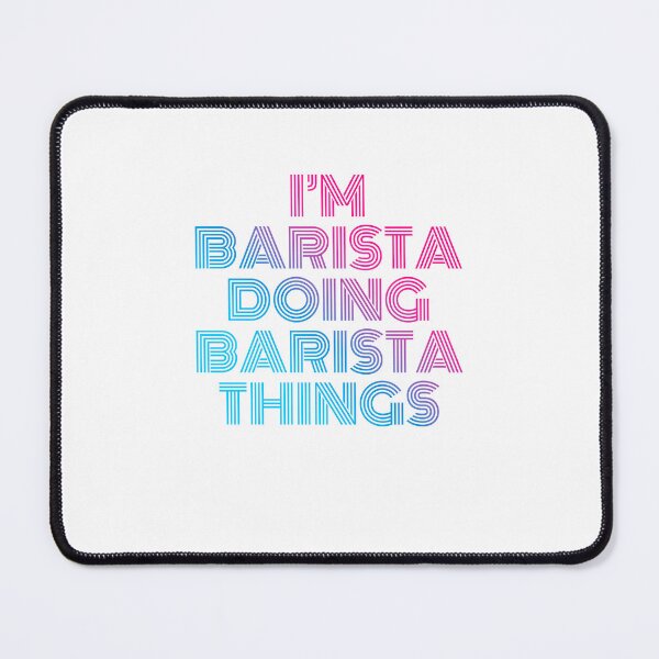 Item preview, I'm Barista Doing Barista Things Retro Neon designed and sold by SVPOD.