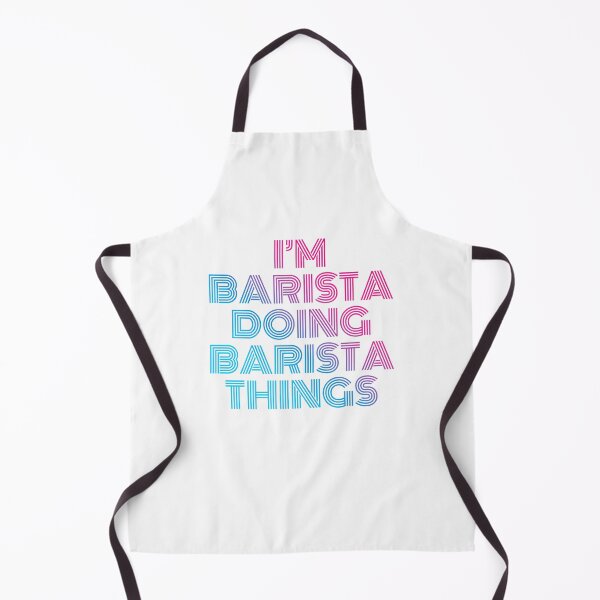 Item preview, I'm Barista Doing Barista Things Retro Neon designed and sold by SVPOD.