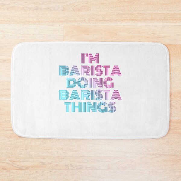 Item preview, I'm Barista Doing Barista Things Retro Neon designed and sold by SVPOD.