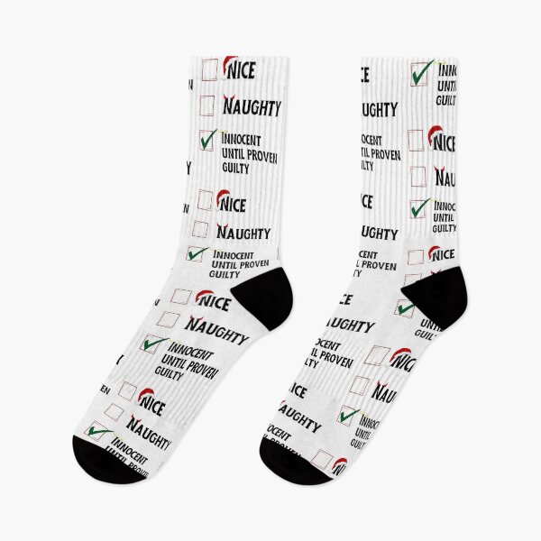 Item preview, Copy of Naughty or Nice, Funny Christmas Design, Funny Santa designed and sold by JKDESIGNS61219.