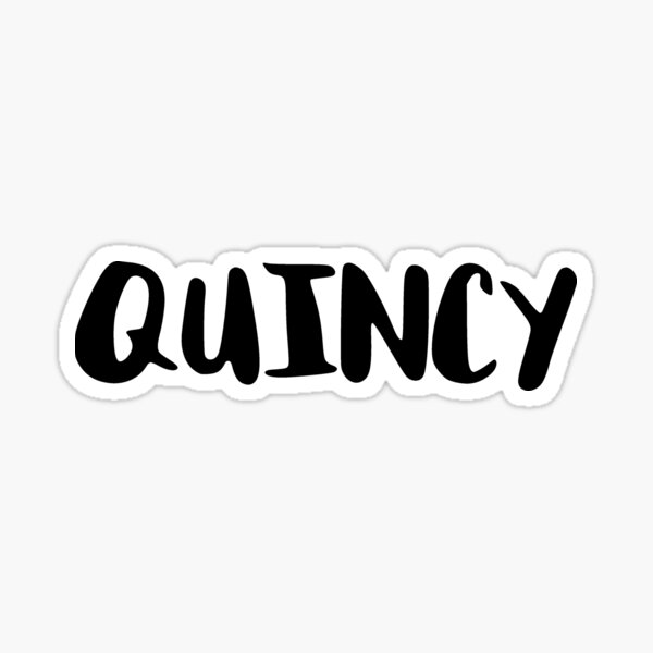 Quincy Sticker
