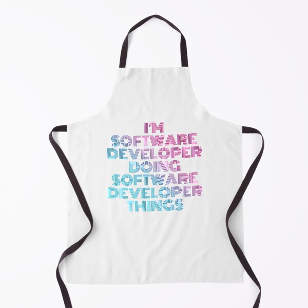 Item preview, I'm Software Developer Doing Software Developer Things Retro Neon designed and sold by SVPOD.