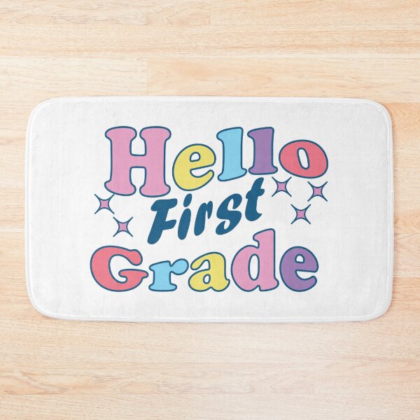 Item preview, Hello First Grade designed and sold by MarioMall01.