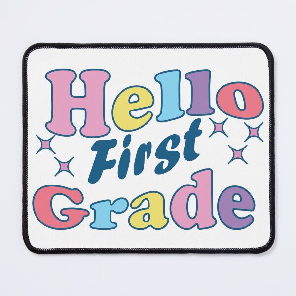 Item preview, Hello First Grade designed and sold by MarioMall01.