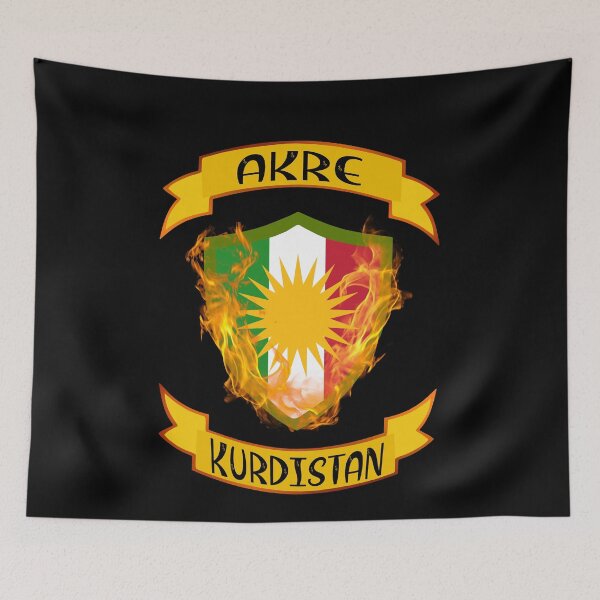 Item preview, Akre,Kurdistan Flag designed and sold by KurdishShops.