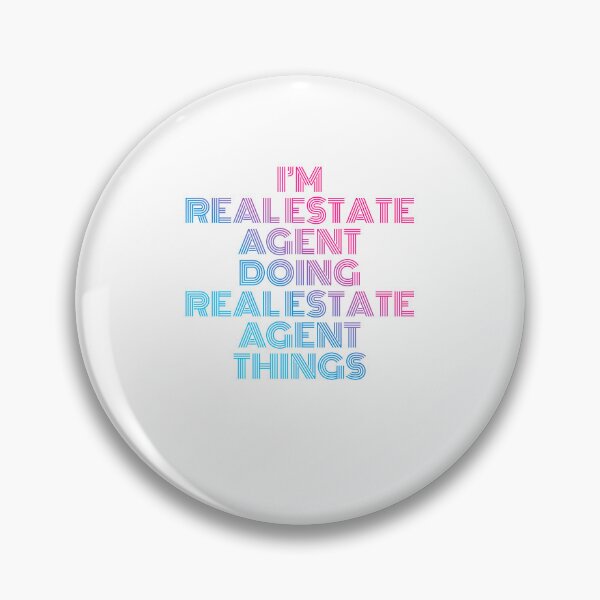 Item preview, I'm Real Estate Agent Doing Real Estate Agent Things Retro Neon designed and sold by SVPOD.