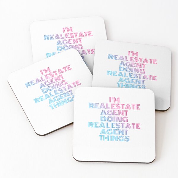 Item preview, I'm Real Estate Agent Doing Real Estate Agent Things Retro Neon designed and sold by SVPOD.