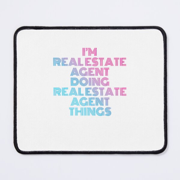 Item preview, I'm Real Estate Agent Doing Real Estate Agent Things Retro Neon designed and sold by SVPOD.