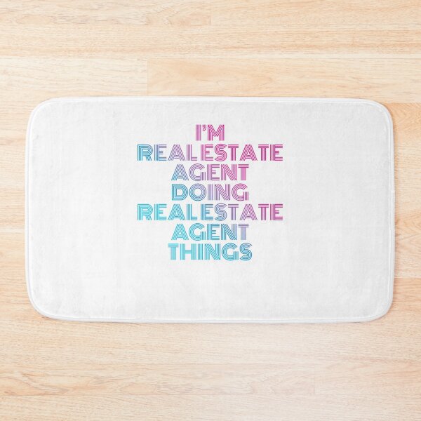 Item preview, I'm Real Estate Agent Doing Real Estate Agent Things Retro Neon designed and sold by SVPOD.