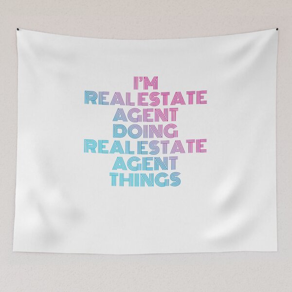 Item preview, I'm Real Estate Agent Doing Real Estate Agent Things Retro Neon designed and sold by SVPOD.