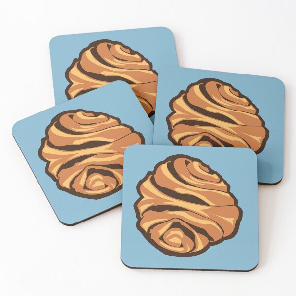 Item preview, Franzbrötchen, blue designed and sold by SeeManning.
