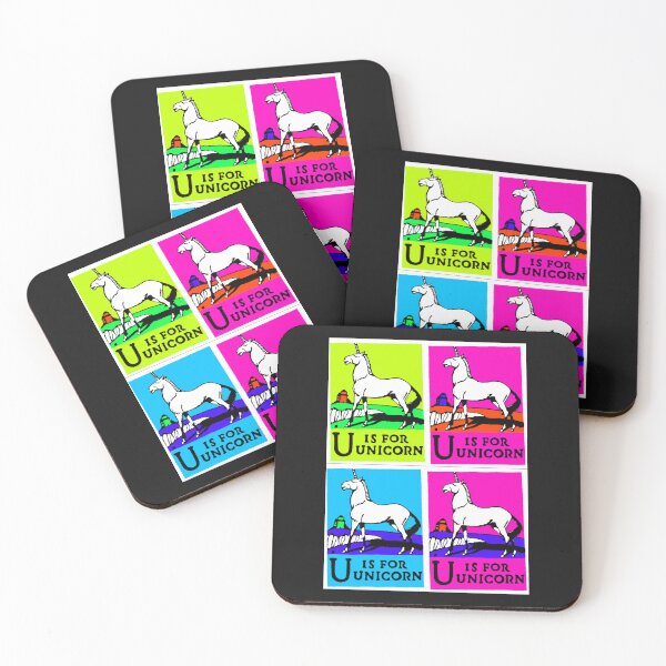 Item preview, "U is for unicorn" multi print designed and sold by LaylaEvans1.