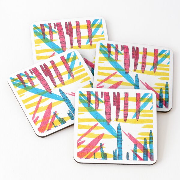 Item preview, Abstract Buildings designed and sold by k.d schubach.