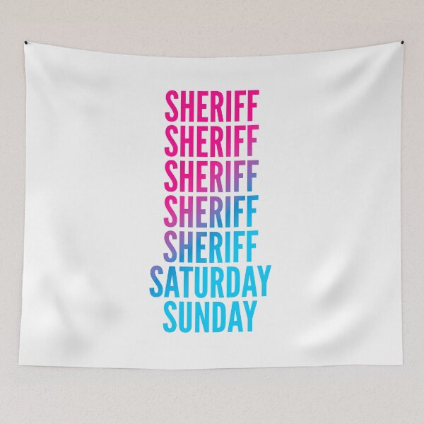 Item preview, Sheriff work week for Sheriffs designed and sold by SVPOD.