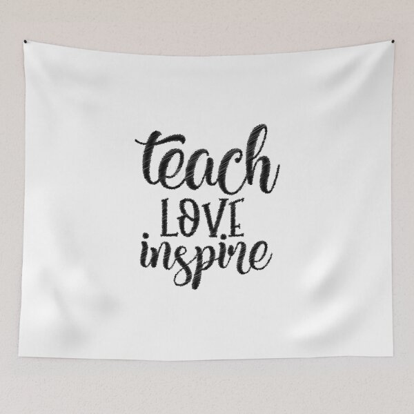 Item preview, Teach Love Inspire Teacher, Teach Love Inspire  designed and sold by RedArtsDesign.
