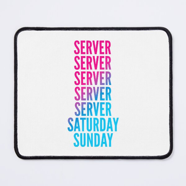 Item preview, Server work week for Servers designed and sold by SVPOD.