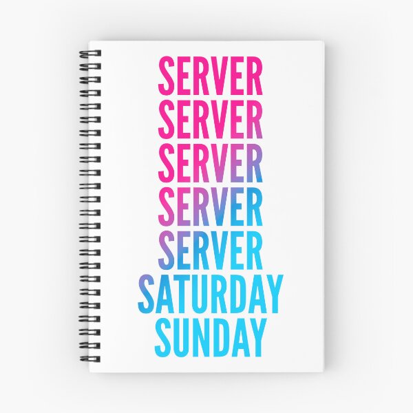 Item preview, Server work week for Servers designed and sold by SVPOD.