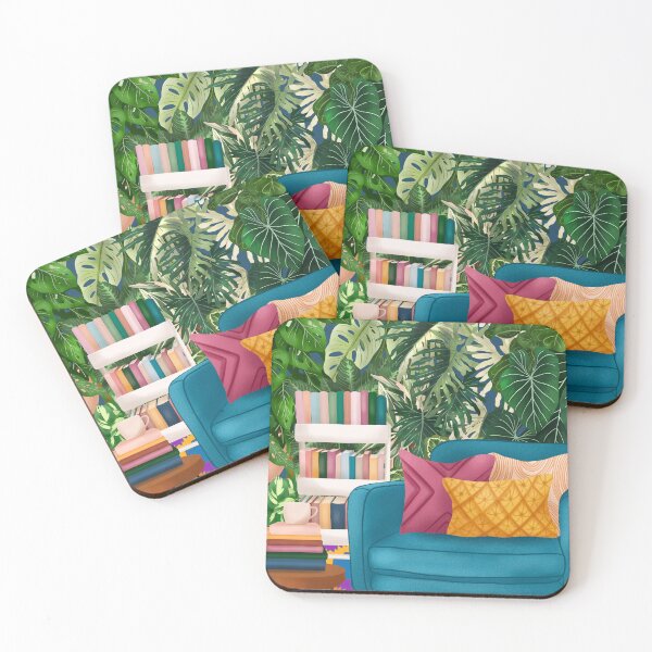 Item preview, Reading Room With Plants designed and sold by Ana Moguš.