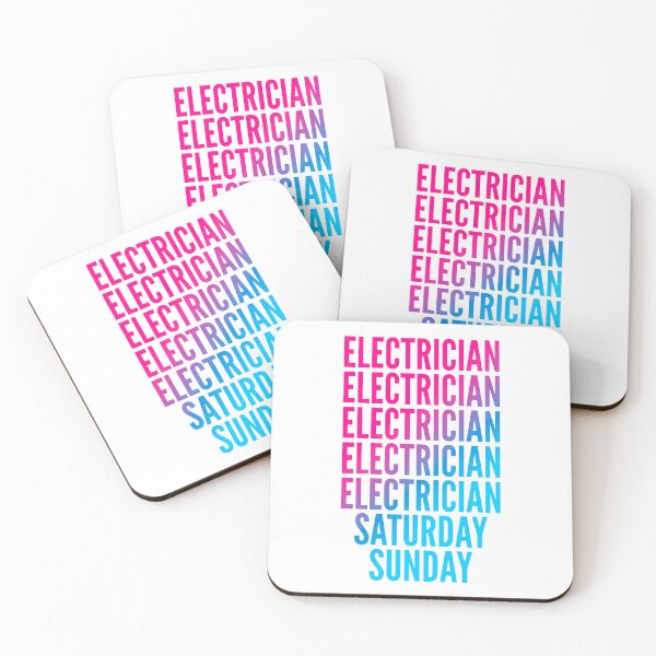 Item preview, Electrician work week for Electricians designed and sold by SVPOD.
