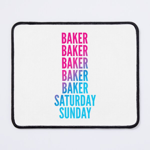 Item preview, Baker work week for Bakers designed and sold by SVPOD.