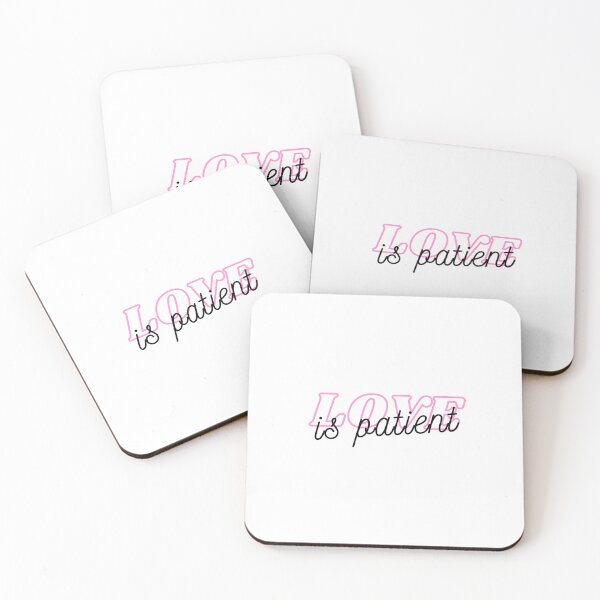 Item preview, LOVE is patient designed and sold by Life of Kenzie Designs.