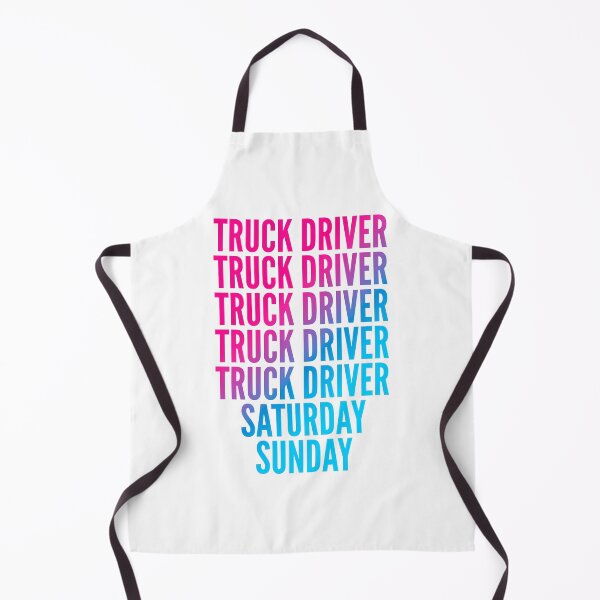 Item preview, Truck Driver work week for Truck Drivers designed and sold by SVPOD.