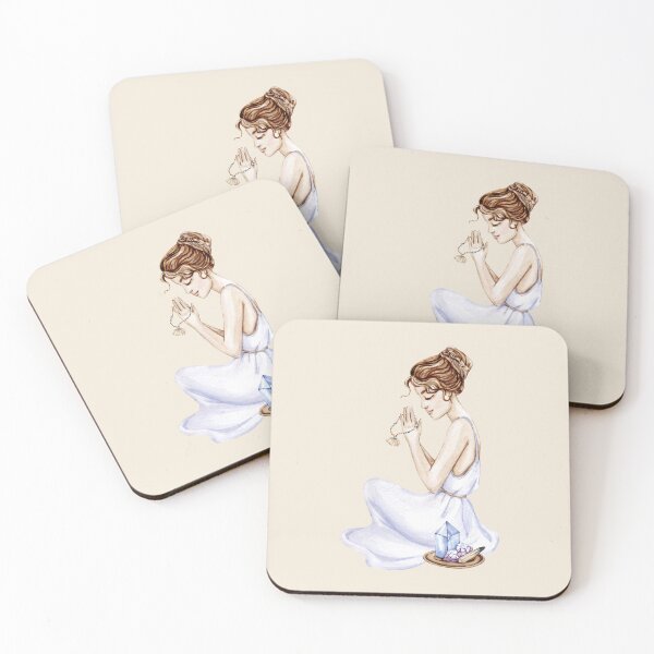 Item preview, Yoga Girl | Meditation | Yoga Illustration designed and sold by InfiniteDemand.