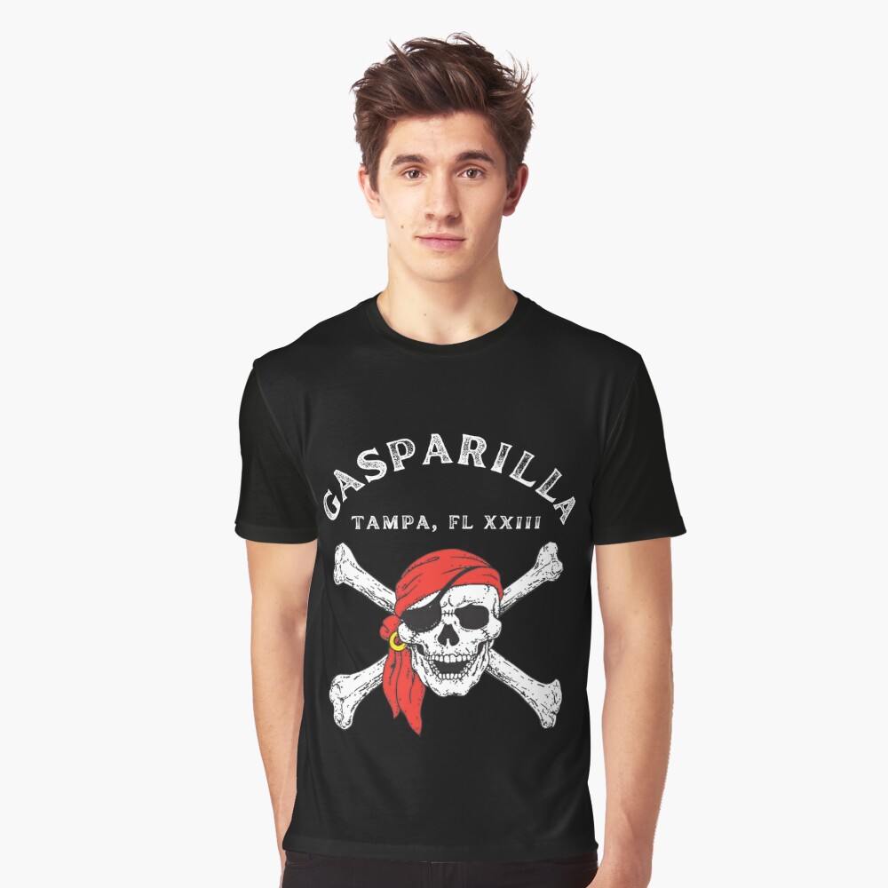 TPA Pirate Ship Tampa logo shirt- Men's Crew Neck, Gasparilla Shirt –  hopcloth