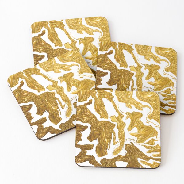 Item preview, Liquid gold & White designed and sold by KammyArt.