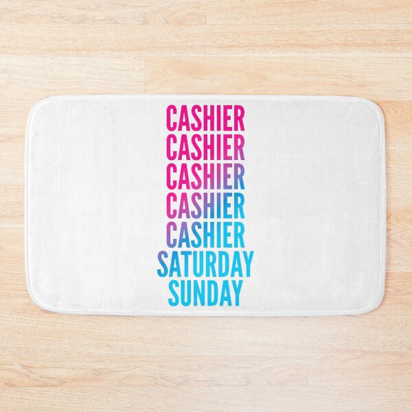 Item preview, Cashier work week for Cashiers designed and sold by SVPOD.