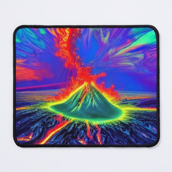 Item preview, Psychedelic volcano designed and sold by dwhowe.