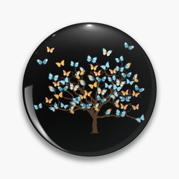 Item preview, Butterfly Tree, Butterfly Enthusiast, Vibrant Butterfly Tree designed and sold by JKDESIGNS61219.