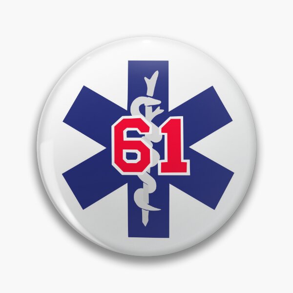 Item preview, Chicago Fire Ambo 61 Logo designed and sold by erinsartstuffs.