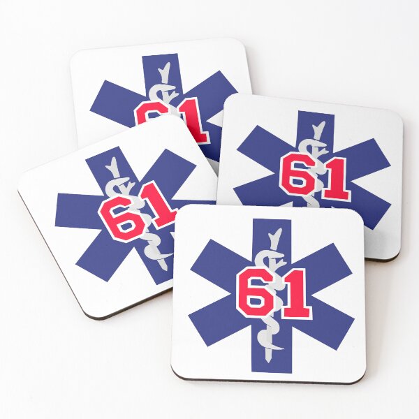 Item preview, Chicago Fire Ambo 61 Logo designed and sold by erinsartstuffs.