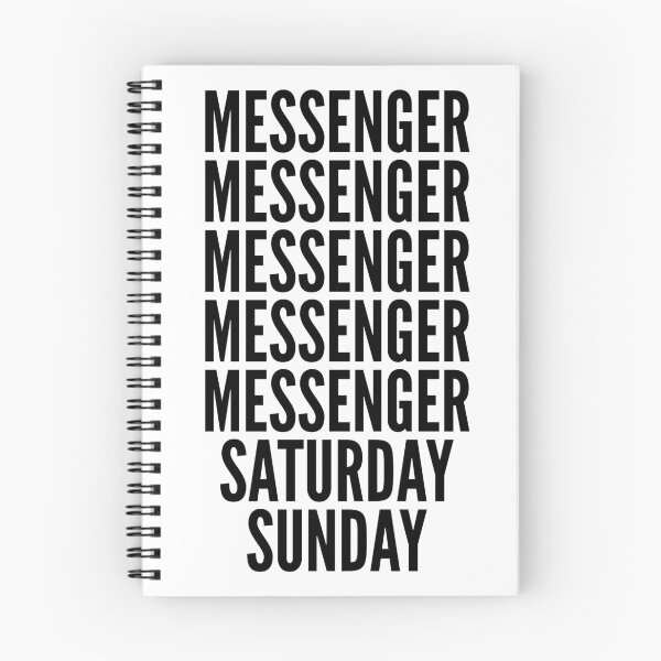 Item preview, Messenger funny workweek for Messengers designed and sold by SVPOD.