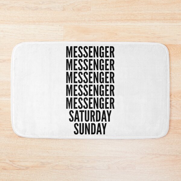 Item preview, Messenger funny workweek for Messengers designed and sold by SVPOD.