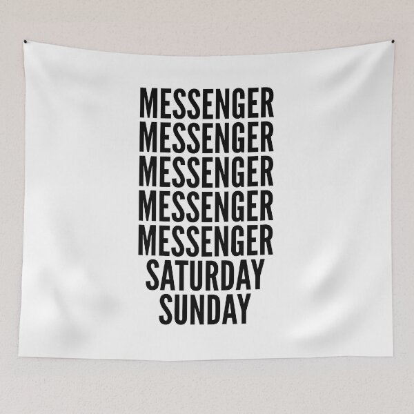 Item preview, Messenger funny workweek for Messengers designed and sold by SVPOD.