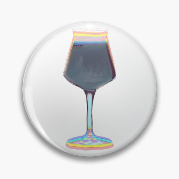 Item preview, Rainbow Craft Beer Teku Glass designed and sold by Nigh-designs.
