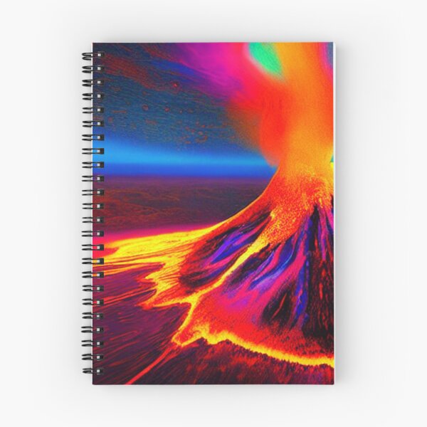 Item preview, Psychedelic volcano 2 designed and sold by dwhowe.