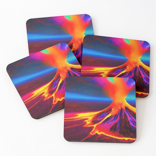 Item preview, Psychedelic volcano 2 designed and sold by dwhowe.