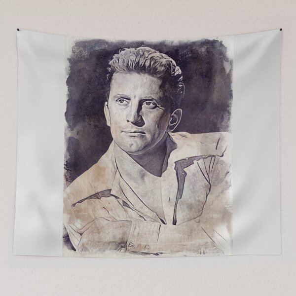 Item preview, Kirk Douglas Art - watercolor vintage - D31 designed and sold by DecoVintage.