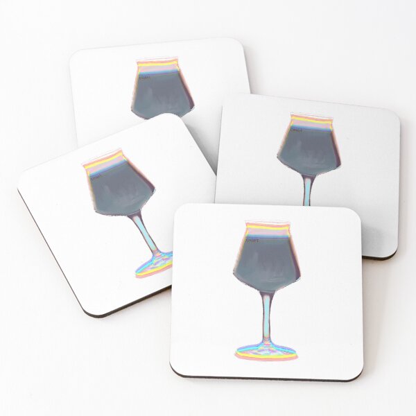 Item preview, Rainbow Craft Beer Teku Glass designed and sold by Nigh-designs.