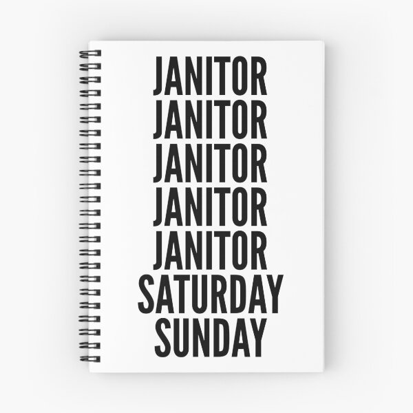 Item preview, Janitor funny workweek for Janitors designed and sold by SVPOD.