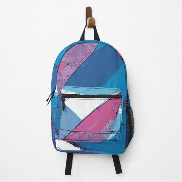Item preview, Sailboating Abstract Illustration Violet Blue designed and sold by Nonshape.
