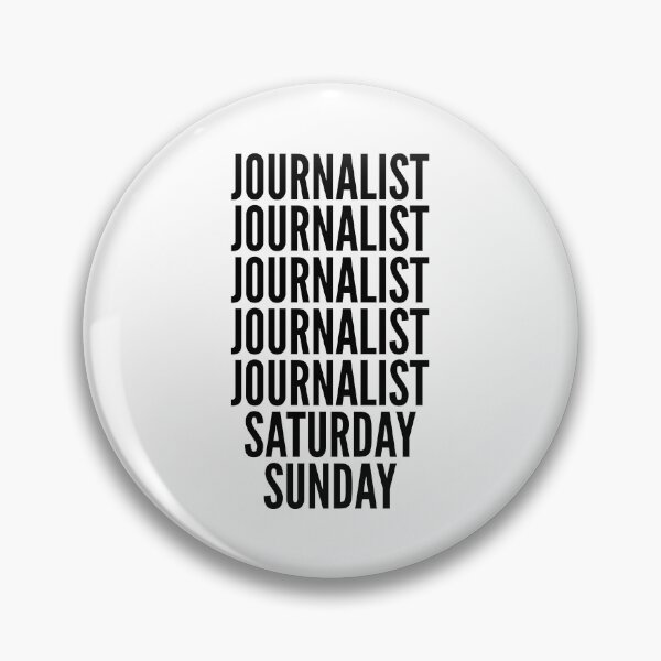 Item preview, Journalist funny workweek for Journalists designed and sold by SVPOD.