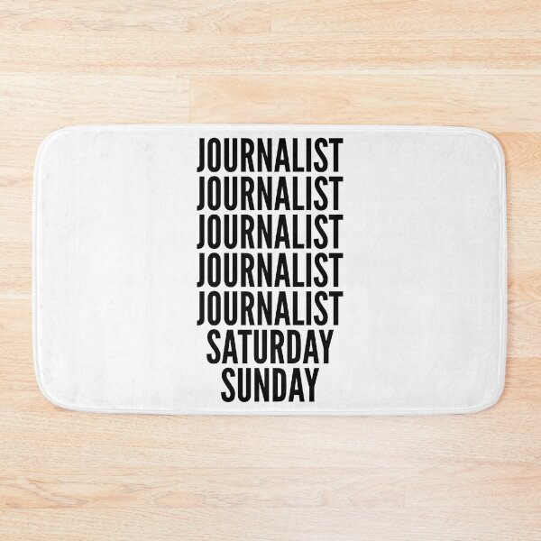 Item preview, Journalist funny workweek for Journalists designed and sold by SVPOD.