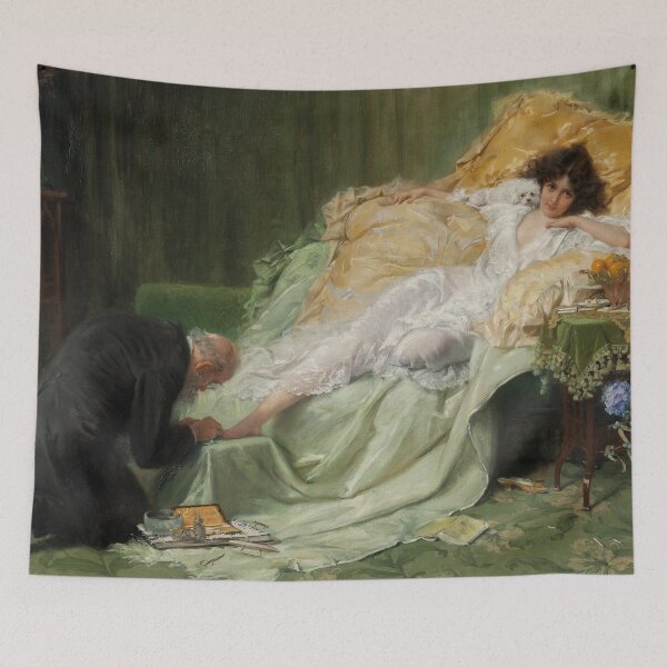 Item preview, Beauty Cult; The Pedicure | Hermann Clementz | 1903 Aesthetic Art designed and sold by CJET.